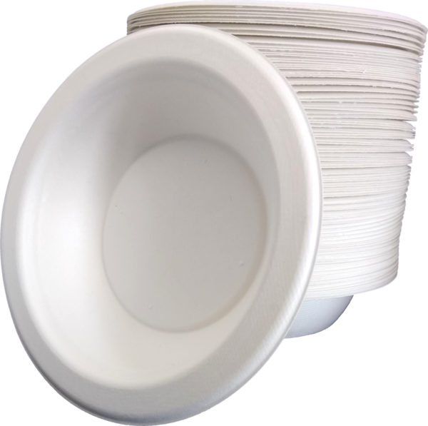 125 Mayax Bagasse Bowls - with about 500 ml - disposable tableware
