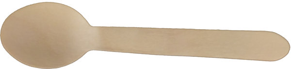 500 Holzmesser - 165 mm - großes Einwegmesser biologisch abbaubares Holzbesteck 